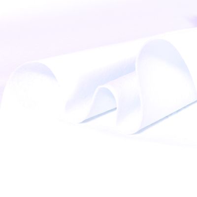 Coupon Tissu Feutrine 90 cm Blanc - Coupon de 100 cm