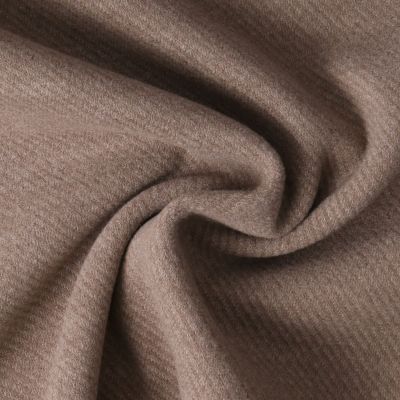 Tissu Polyviscose touché Cachemire Grège - Par 10 cm