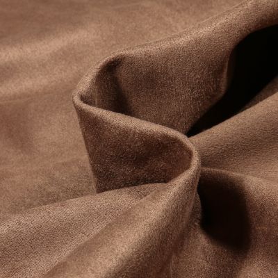 Tissu Suédine Scuba uni Capri Taupe - Par 10 cm