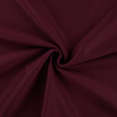 Tissu Milano Twill uni Bordeaux - Par 10 cm