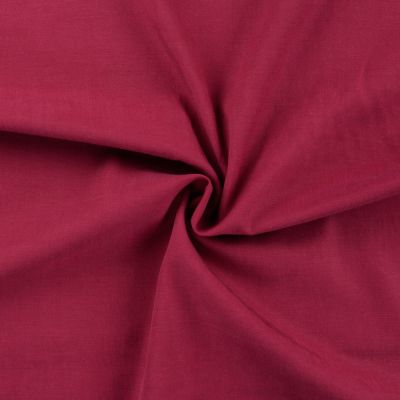 Tissu Lyocell uni Bordeaux - Par 10 cm