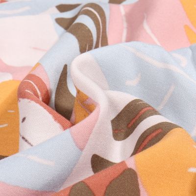 Coupon Tissu Viscose Craftine Terra sienna - Coupon de 160 cm