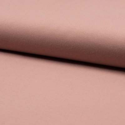 Coupon Tissu Bengaline Viscose stretch uni Rose clair - Coupon de 110 cm