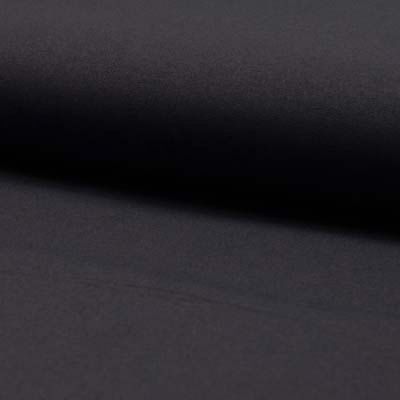 Tissu Bengaline Viscose stretch uni Gris anthracite - Par 10 cm