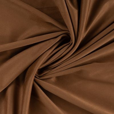Tissu Suédine double face uni Taupe - Par 10 cm