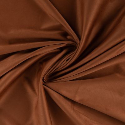 Tissu Suédine double face uni Caramel - Par 10 cm
