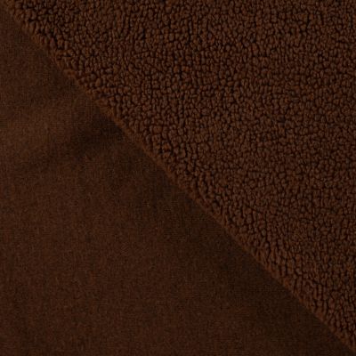 Tissu Fausse fourrure Teddy Bouclettes Lucy Caramel - Par 10 cm