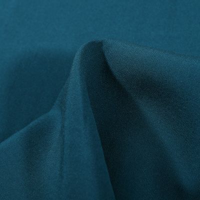 Tissu Viscose légère Bleu pétrole - Par 10 cm