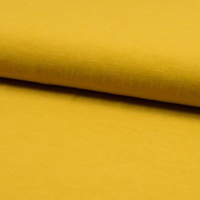 Tissu Viscose lin Santorini Ocre - Par 10 cm
