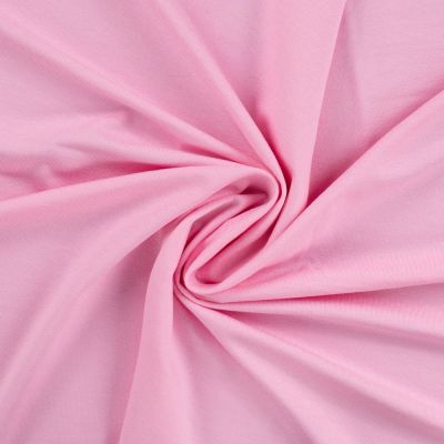 Tissu Jersey Viscose uni Lia Rose bébé - Par 10 cm