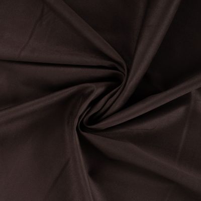 Tissu suédine double face Marron foncé - Par 10 cm