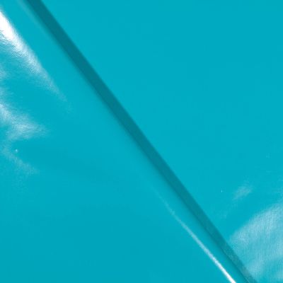 Coupon Toile cirée uni Bleu Turquoise - Coupon de 200 cm