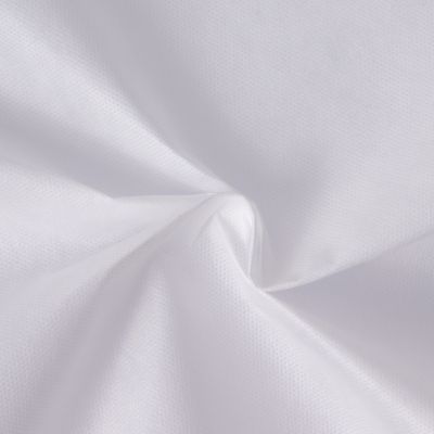 Tissu Non tissé uni Blanc - Par 10 cm