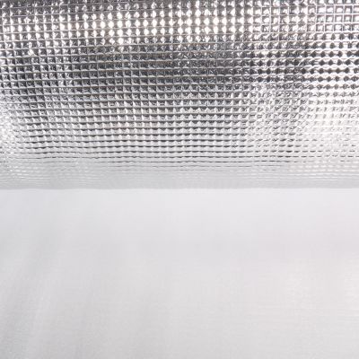 Coupon Tissu Isolant thermique Isotherme souple Argent - Coupon de 40 cm