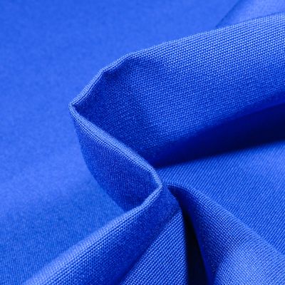 Tissu Toile extérieure uni Grande Largeur Dralon Bleu roi - Par 10 cm