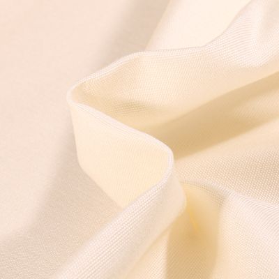 Tissu Toile extérieure uni Grande Largeur Dralon Ecru - Par 10 cm