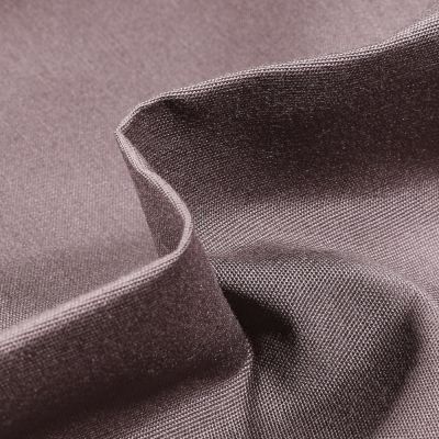 Tissu Toile extérieure uni Grande Largeur Dralon Gris anthracite - Par 10 cm