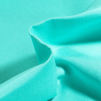 Tissu Toile extérieure uni Grande Largeur Dralon Turquoise - Par 10 cm