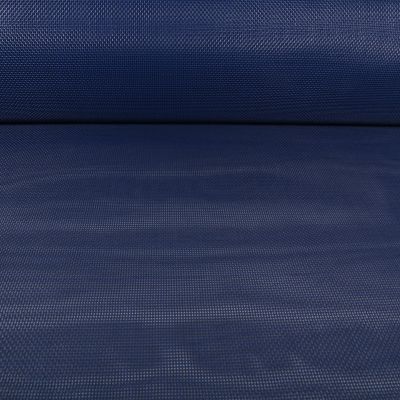 Toile Transat grille extérieure textilène unie Bleu marine - Par 10 cm