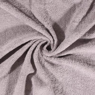 Tissu Eponge Deluxe Gris clair - Par 10 cm