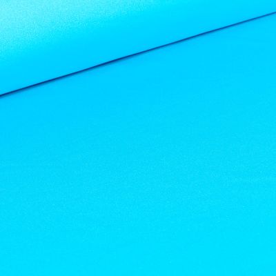 Tissu Lycra uni Bleu turquoise - Par 10 cm