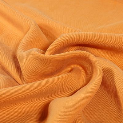 Tissu Tencel  Lyocell sergé uni Melon - Par 10 cm