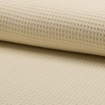 Tissu Nid d&#039;abeille Beige sable x10cm