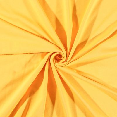Coupon Tissu Jersey Coton uni Jaune - Coupon de 10 cm