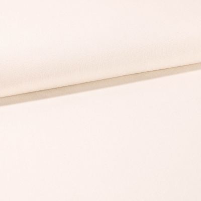 Tissu Toile Coton Canvas uni Ecru - Par 10 cm