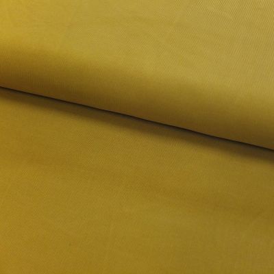 Coupon Tissu Velours milleraies Jaune ocre - Coupon de 60 cm