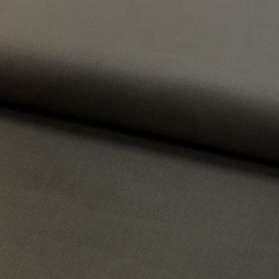Coupon Tissu Velours milleraies Gris - Coupon de 50 cm