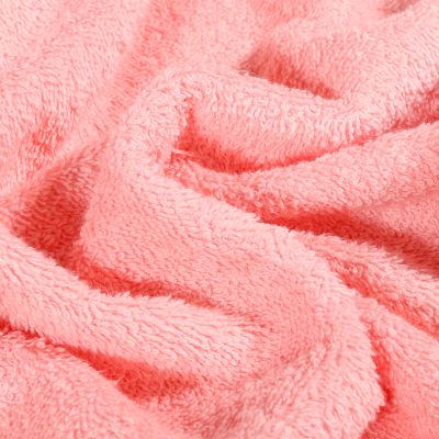Coupon Tissu Eponge Premium 400 g/m² Rose bébé - Coupon de 20 cm