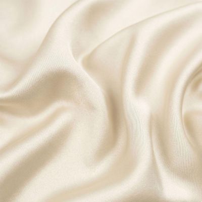 Tissu Satin Duchesse uni Ecru - Par 10 cm