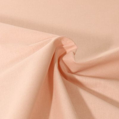 Tissu Coton enduit uni Rose blush - Par 10 cm