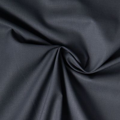 Tissu Coton uni Gris foncé - Par 10 cm