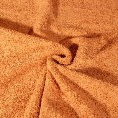 Tissu Eponge Premium 400 g/m² Abricot - Par 10 cm