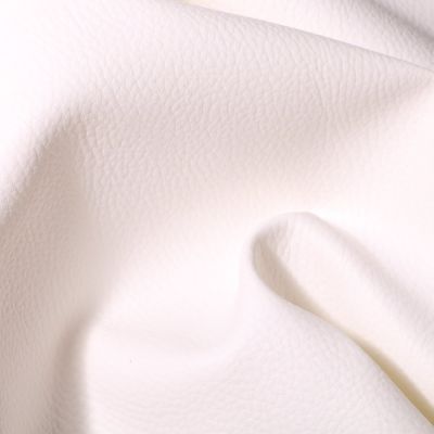 Simili cuir d&#039;ameublement uni Blanc - Par 50 cm
