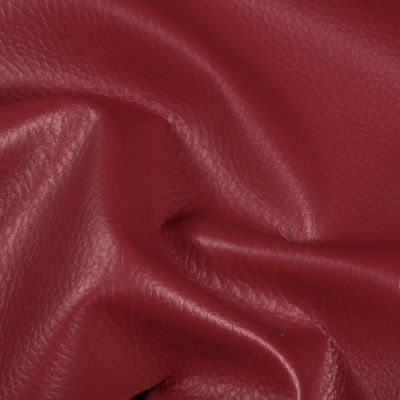 Coupon Simili cuir d&#039;ameublement uni Bordeaux - Coupon de 300 cm