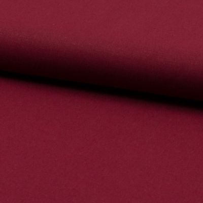 Coupon Tissu Coton uni Bordeaux - Coupon de 40 cm
