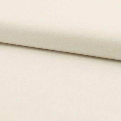 Coupon Tissu Coton uni Ecru - Coupon de 60 cm