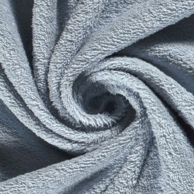Coupon Tissu Eponge légère 340 g/m² uni Bleu ciel - Coupon de 70 cm