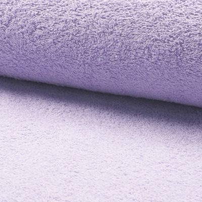 Coupon Tissu Eponge légère 320 g/m² Parme - Coupon de 30 cm