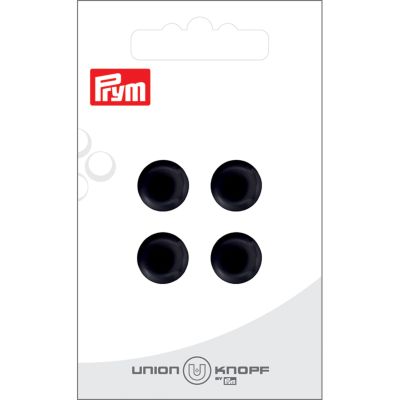 Bouton Prym Thérèse effet nacré 12 mm x4 - Noir