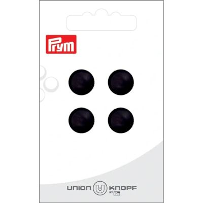 Bouton Prym Isabelle boule 12 mm x4 - Noir