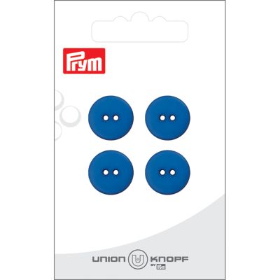 Bouton Prym Stella 15 mm x4 - Bleu nuit