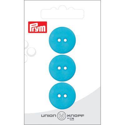 Bouton Prym Stella 20 mm x3 - Turquoise foncé