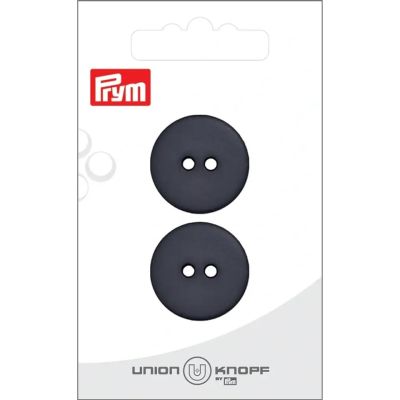 Bouton Prym Stella 23 mm x2 - Gris foncé