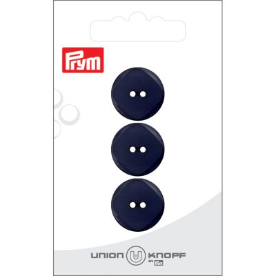Bouton Prym Marc 18 mm x3 - Bleu marine