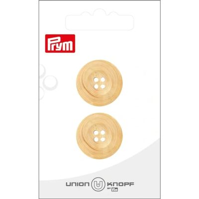 Bouton Prym Théo 22 mm x2 - Bois