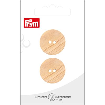 Bouton Prym Matis 23 mm x2 - Bois